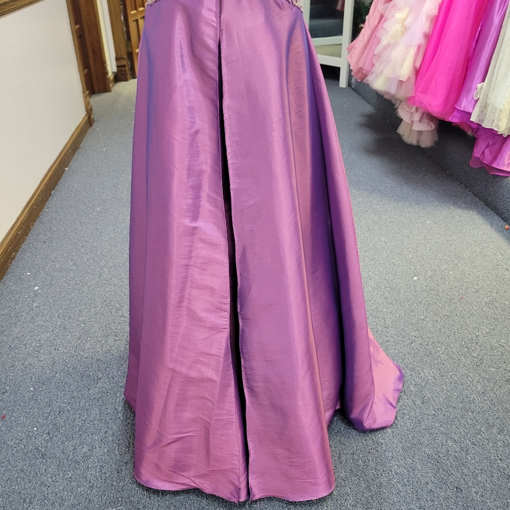 CASSANDRA STONE AMETHYST DRESS - Picture 2 of 13